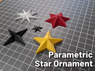 Parametric Star Ornament