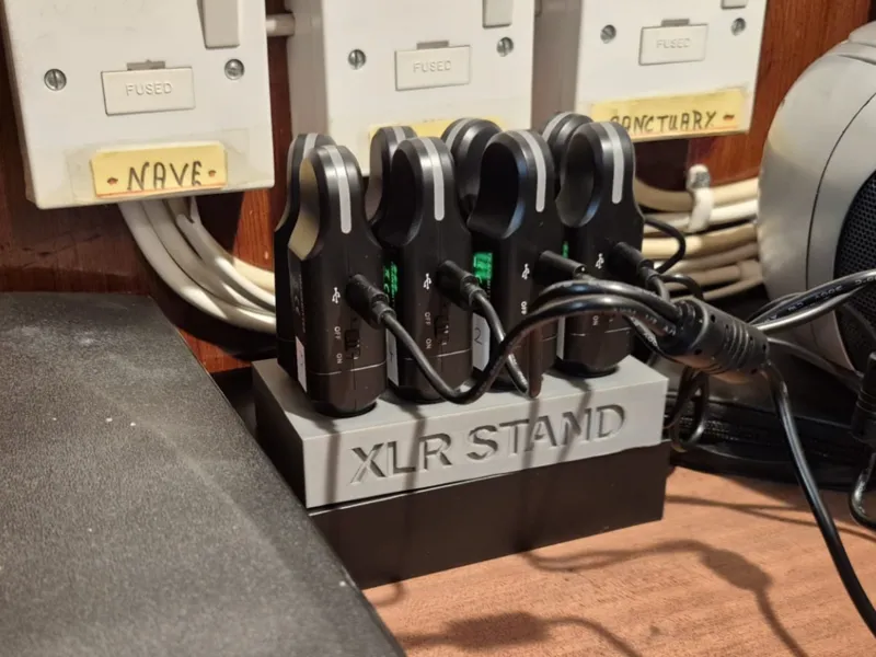 XLR Adapter charging Stand V2.0