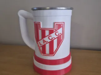 ESCUDO DE INSTITUTO PARA VASO CHOP