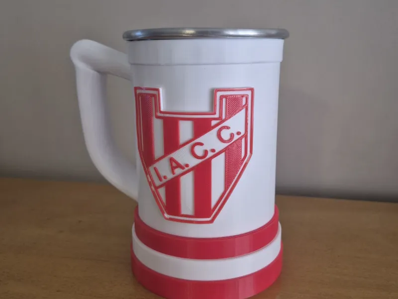 ESCUDO DE INSTITUTO PARA VASO CHOP