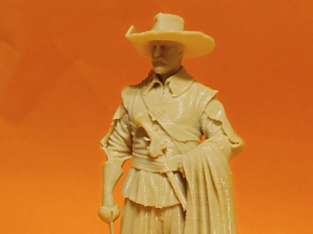 Captain Alatriste FanArt Cartagena Statue Inspired
