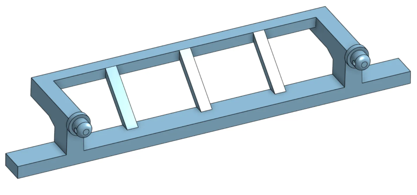 Danchee Ridgerock frame attachment features.