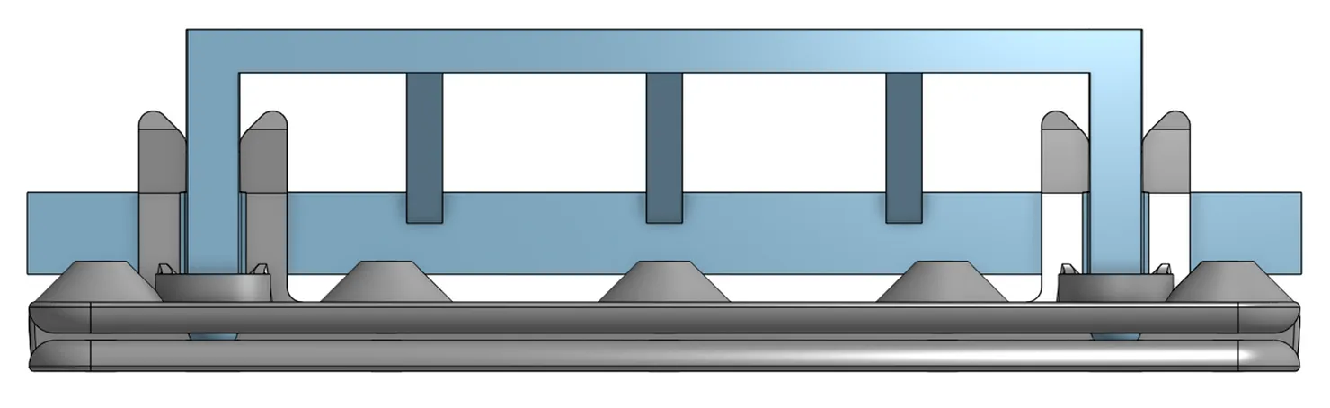Top down view.