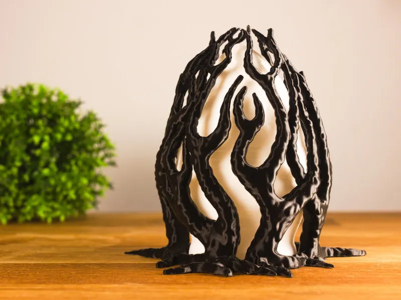 Tabletop Plant: Easter Egg Lamp (Alien Veg. 60)