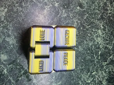 Fruits of the Spirit Fidget Infinity Cube