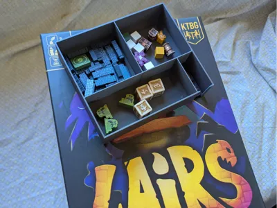Lairs! Board Game Insert Trays