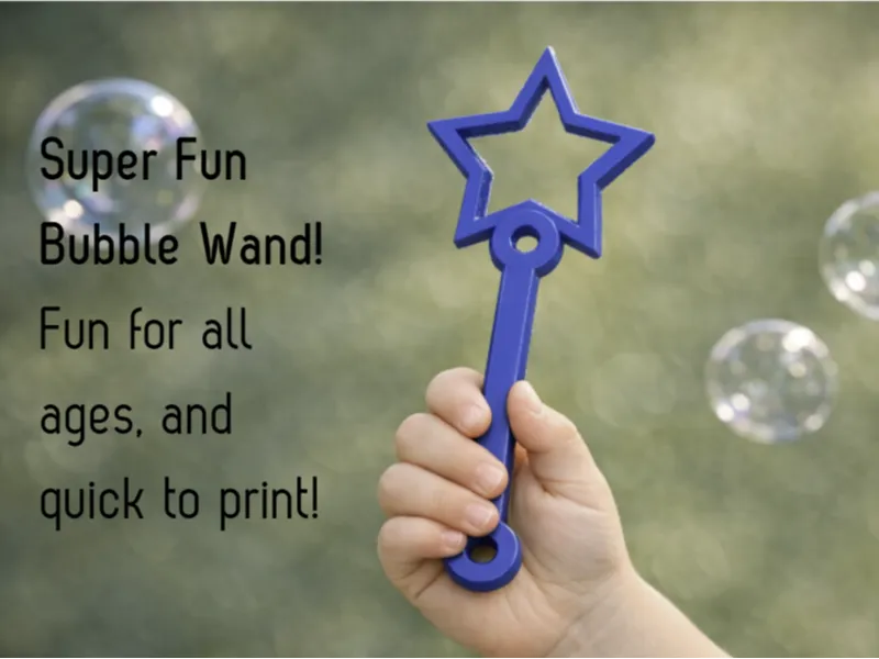 Super Fun Bubble Wand