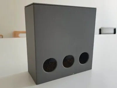 Quail feeder no supports detachable easy to clean