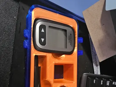 Accu-Chek Guide Me glucose supply case 
