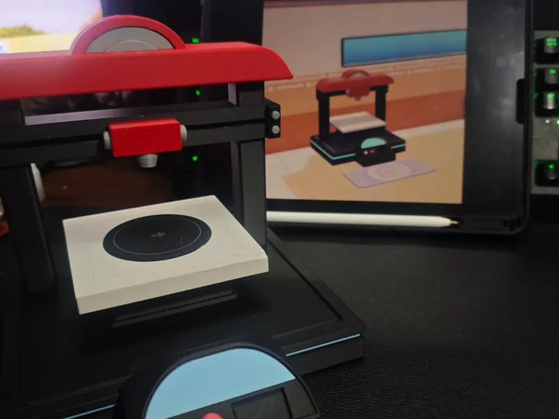无线充电pokopia3D打印机