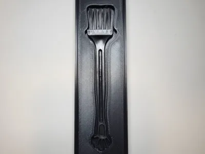 Keyboard cleaning brush gridfinity bin