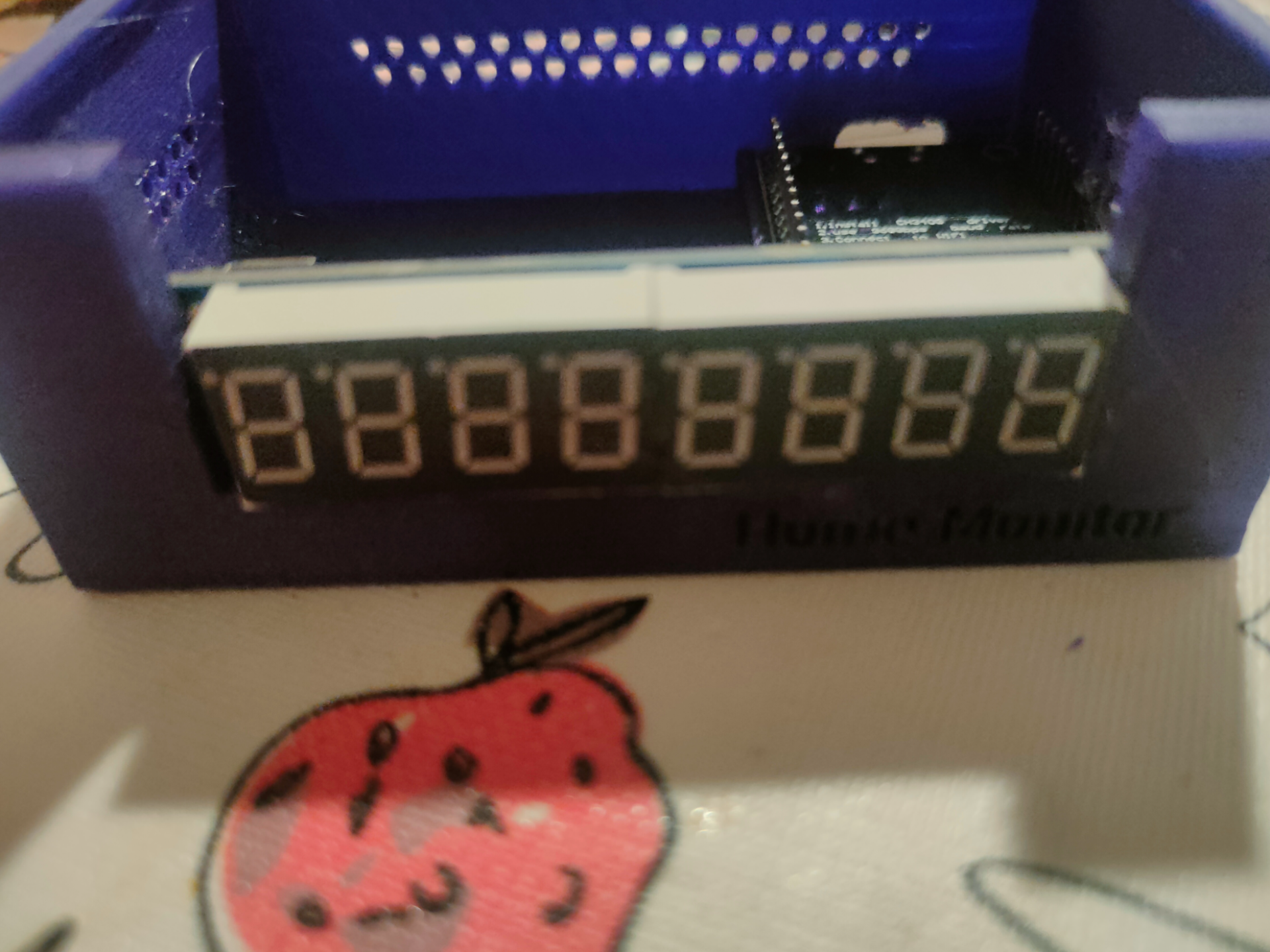 Caja para NodeMCU Lolin V3 y Display LED MAX7219