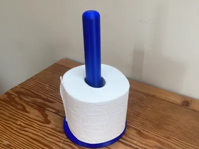 Toilet/kitchen roll stand