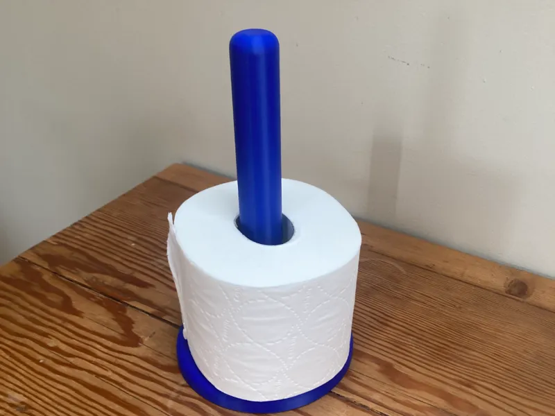 Toilet/kitchen roll stand