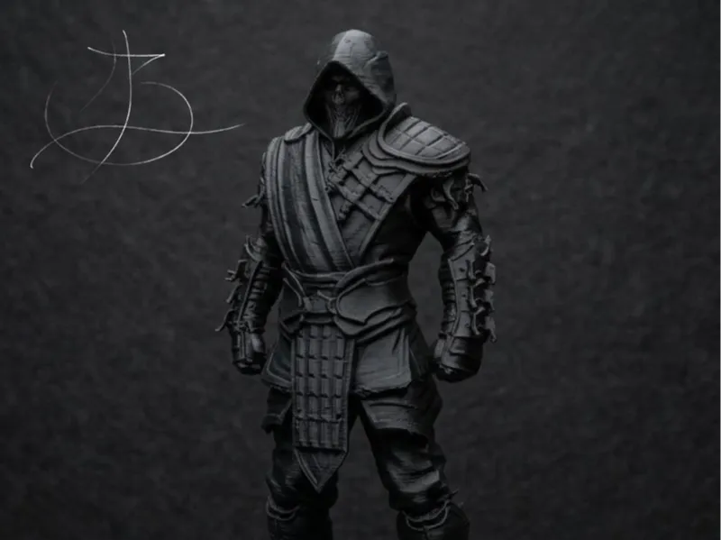 The Scorpion miniatura Mortal Kombat