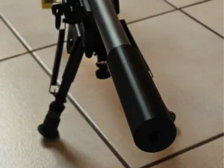 Silencer Look for Rimfire Rifle