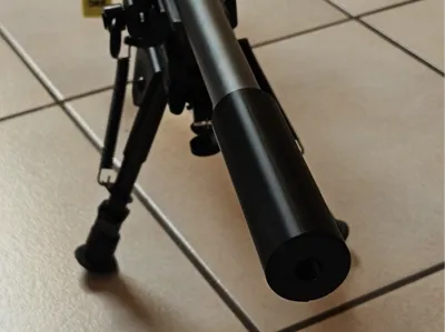 Silencer Look for Rimfire Rifle