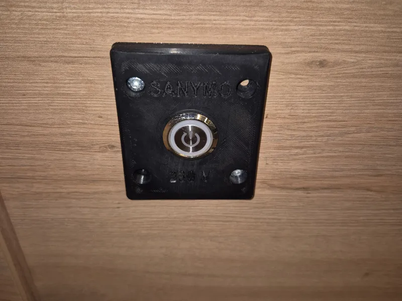 Blende für Sanymo Boiler Schalter Truma Therme