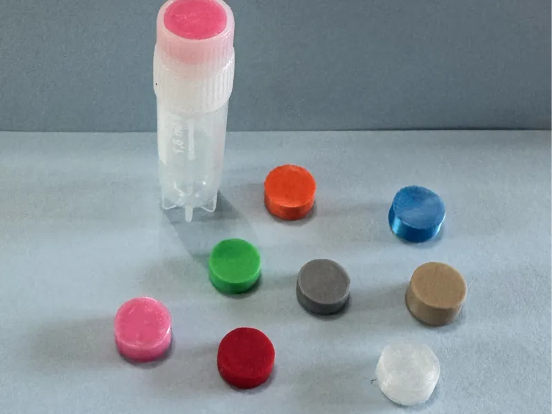 LN2 Cryovial Color Inserts for Nunc 1.8mL