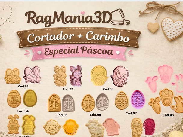 VARIOS CORTADORES BISCOITO JUNTOS