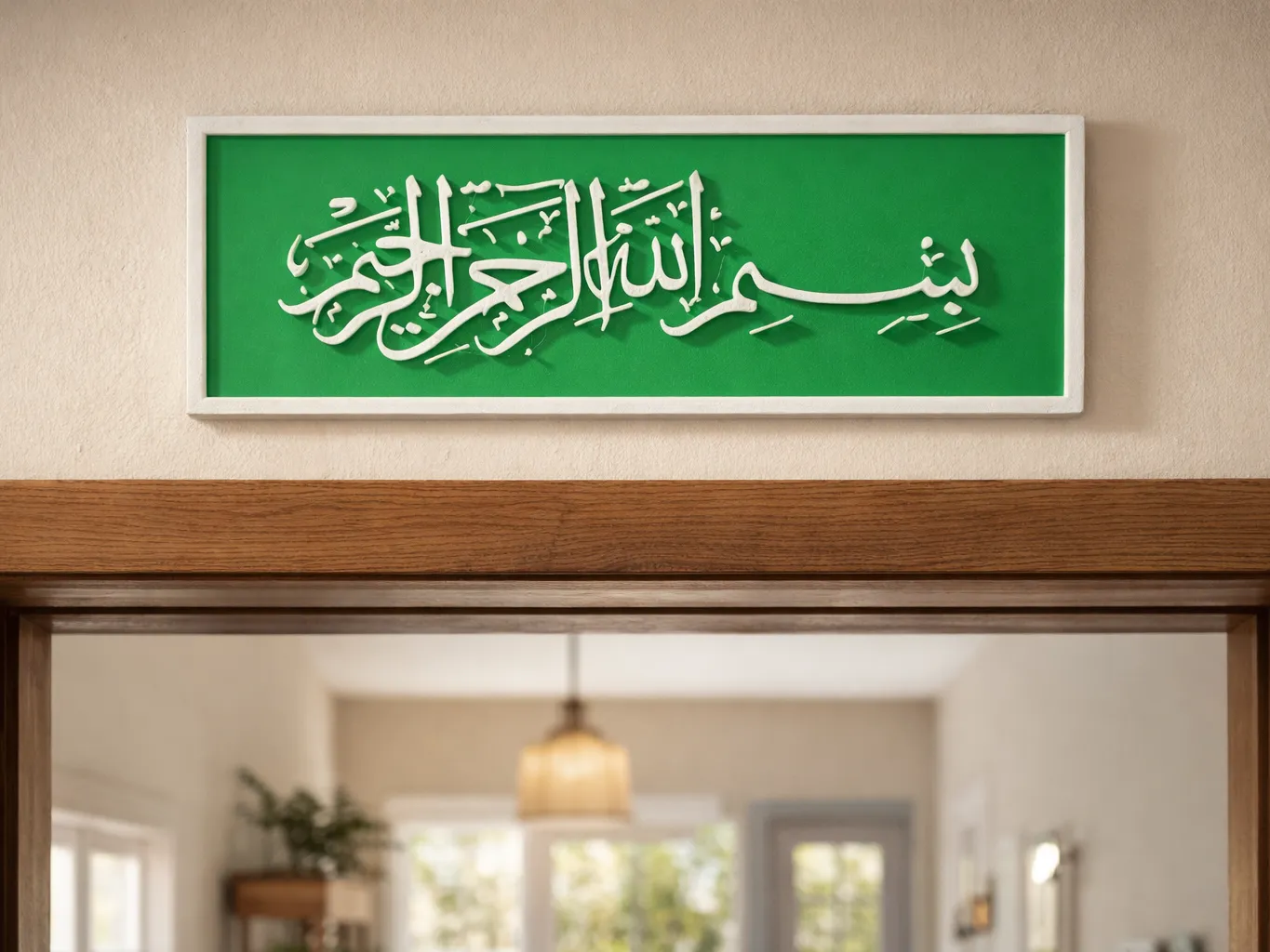 Bismillah Plaque