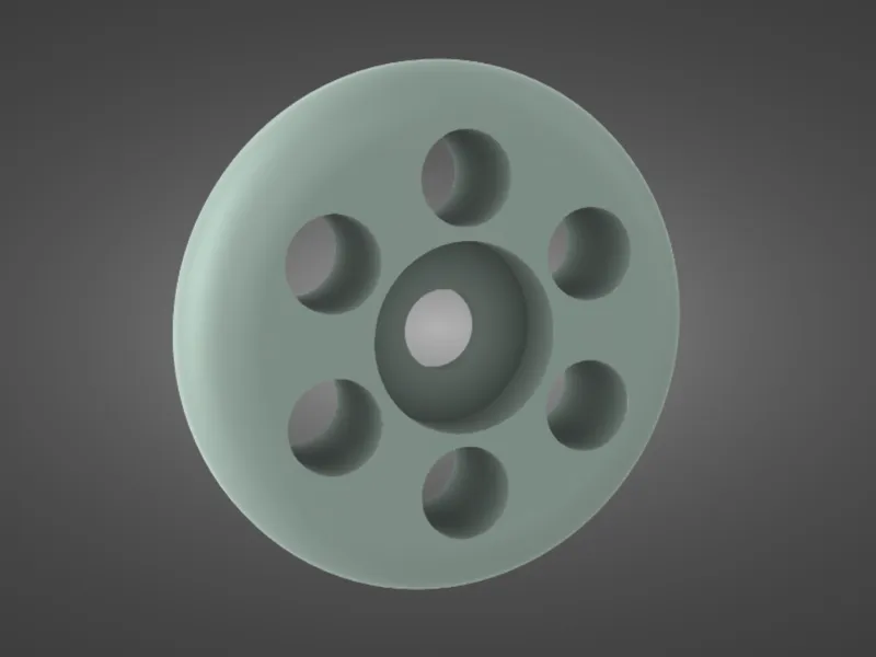 Parametric  dual bearing caster wheel