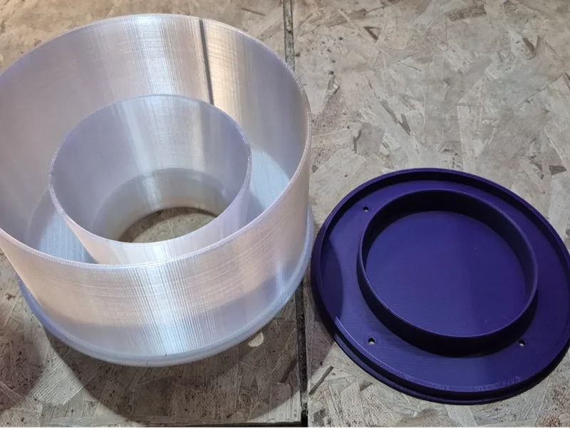 Protein Skimmer Cup and Lid Replacment