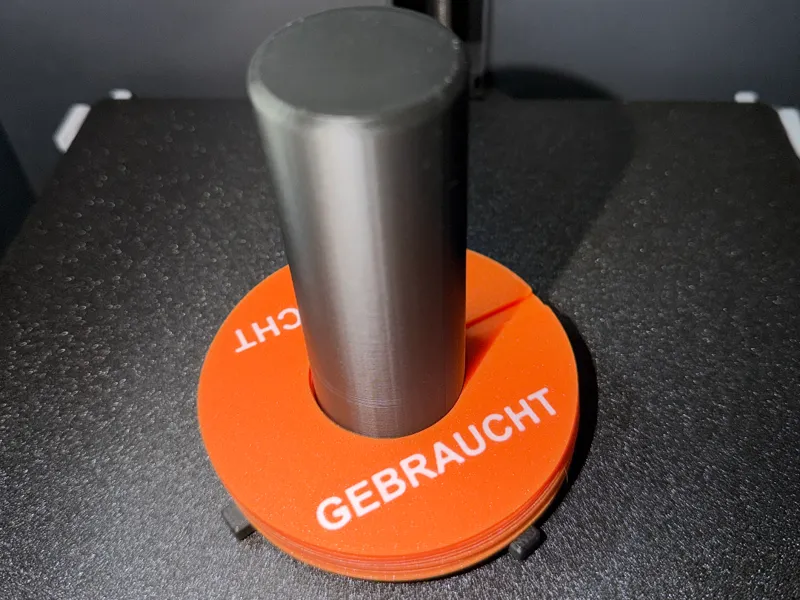 Tischhalter für Kennzeichnungs-Clip