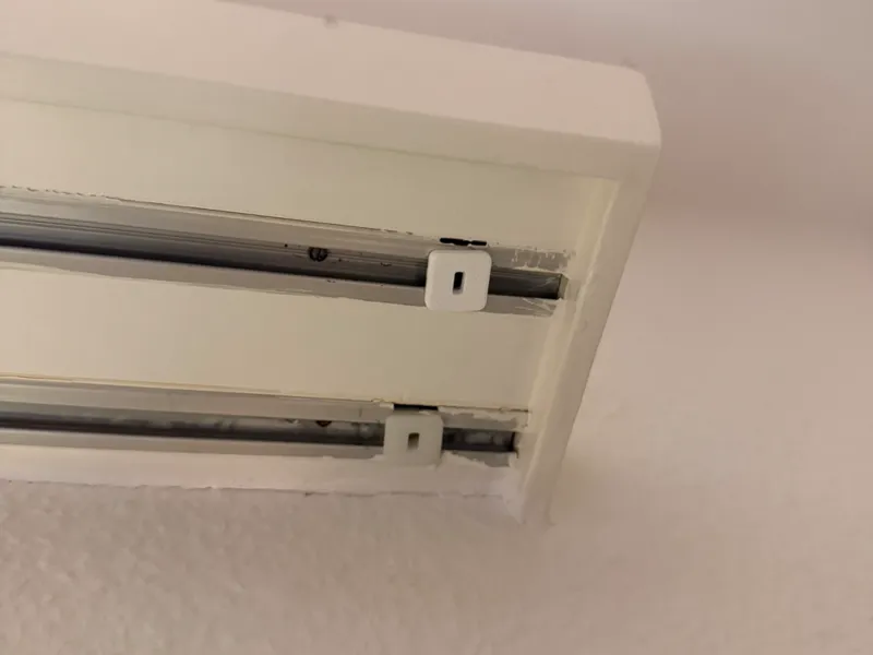 Praktische Clip-Halter für Schiene (Vorhang)