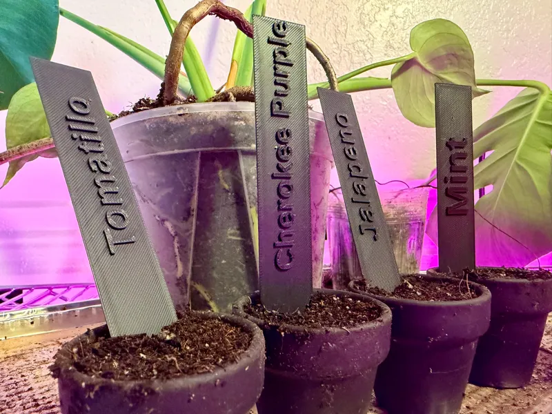 Customizable Plant Label - 2.75g or Less!