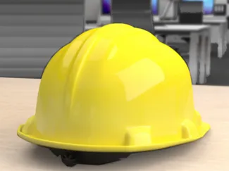 Construction Hard Hat (For Display)