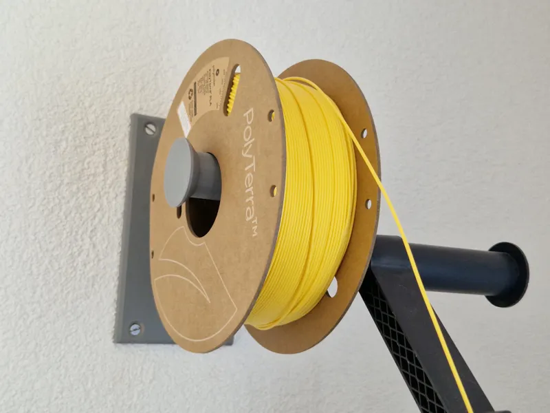 Filament holder wall