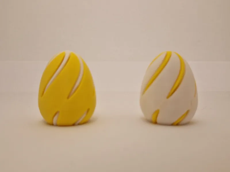 Easter egg pass through fidget