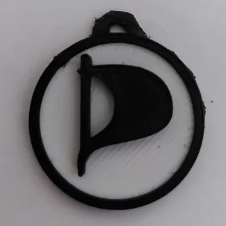 Pirate Party Keychain