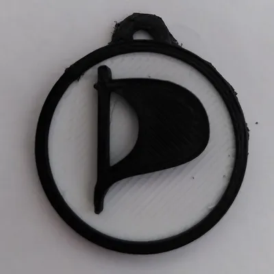 Pirate Party Keychain