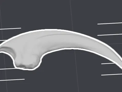 ps1 Raptor Claw Earring test-032926