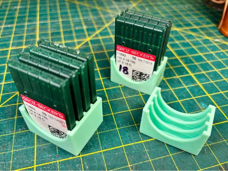 Sewing neeedle case holder (Groz-Beckert)