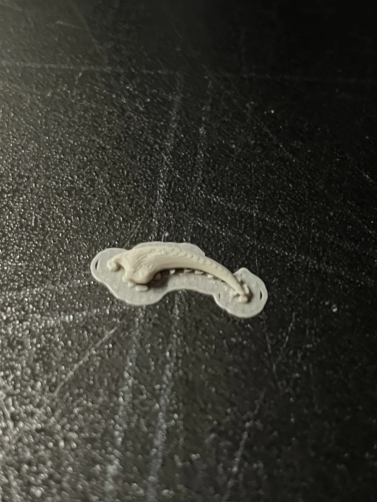 ps1 Flipped Raptor Claw Earring view 2