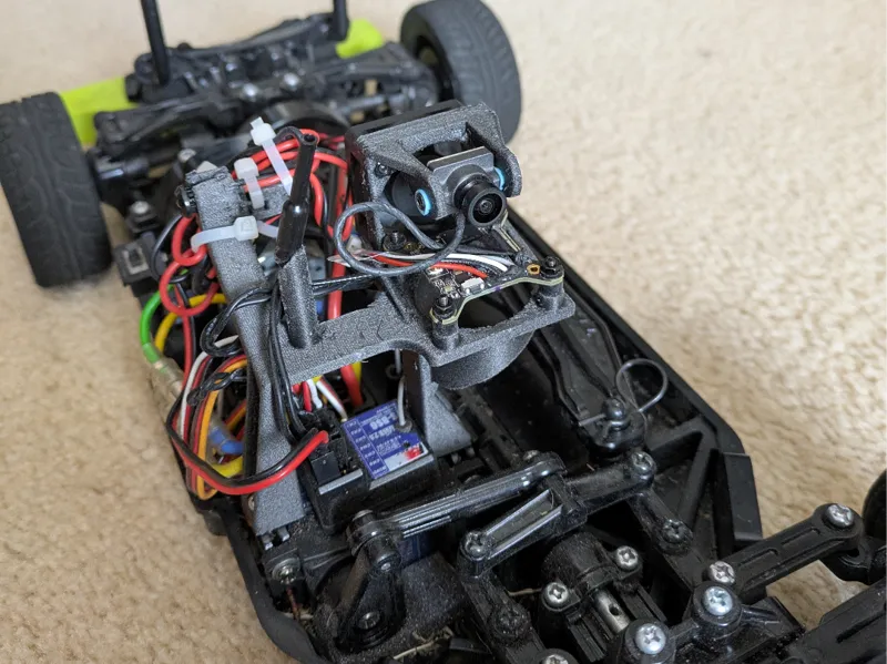 TT-02 Caddx Ascent Camera, VTX, and, Lap Monitor 