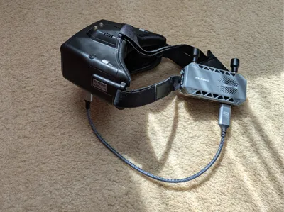 Ascent VRX FPV Goggle Headband Mount