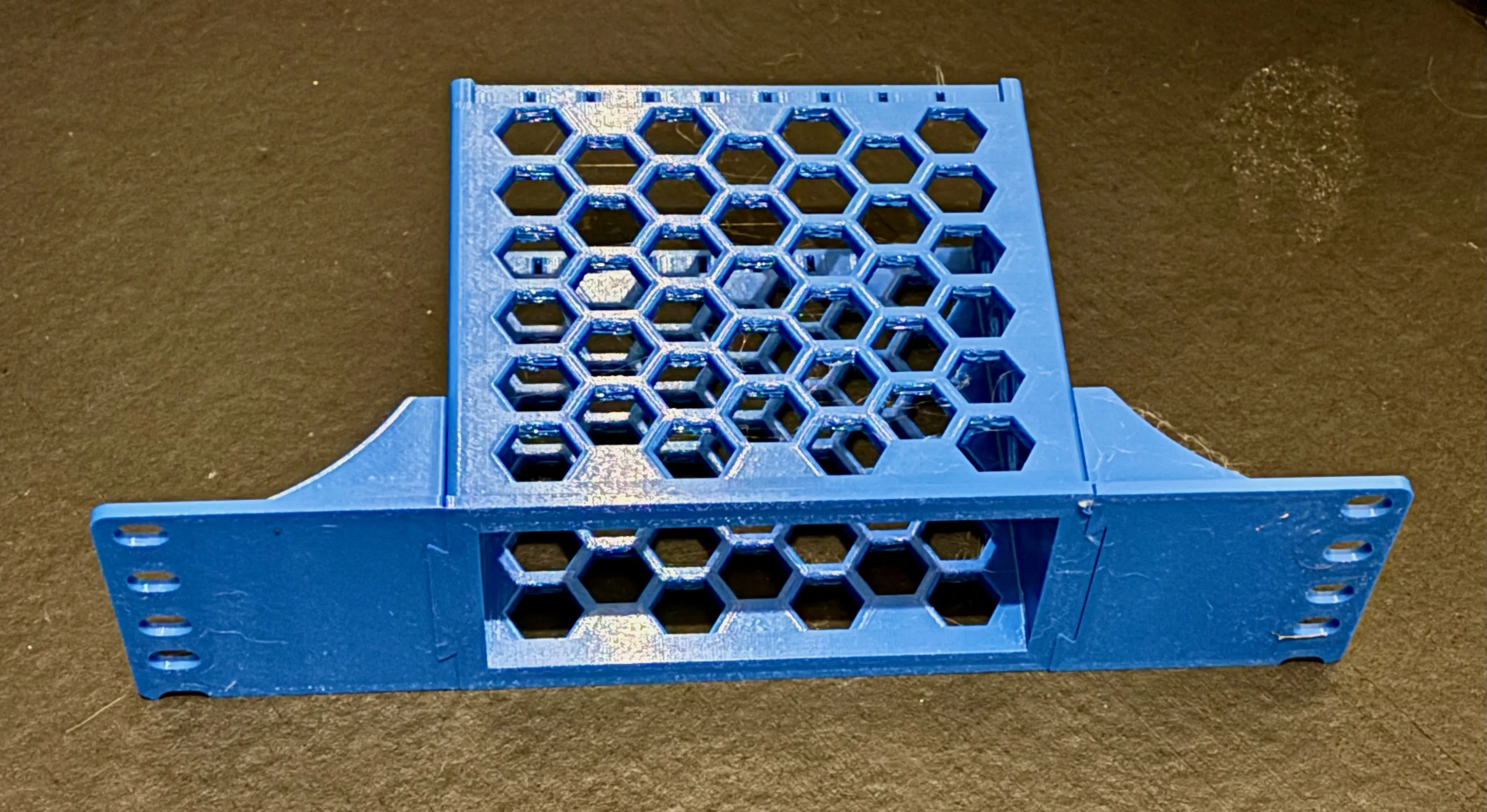 A1 Mini Custom Equipment Rack Mount for Mini Racks - Free 3D Print ...