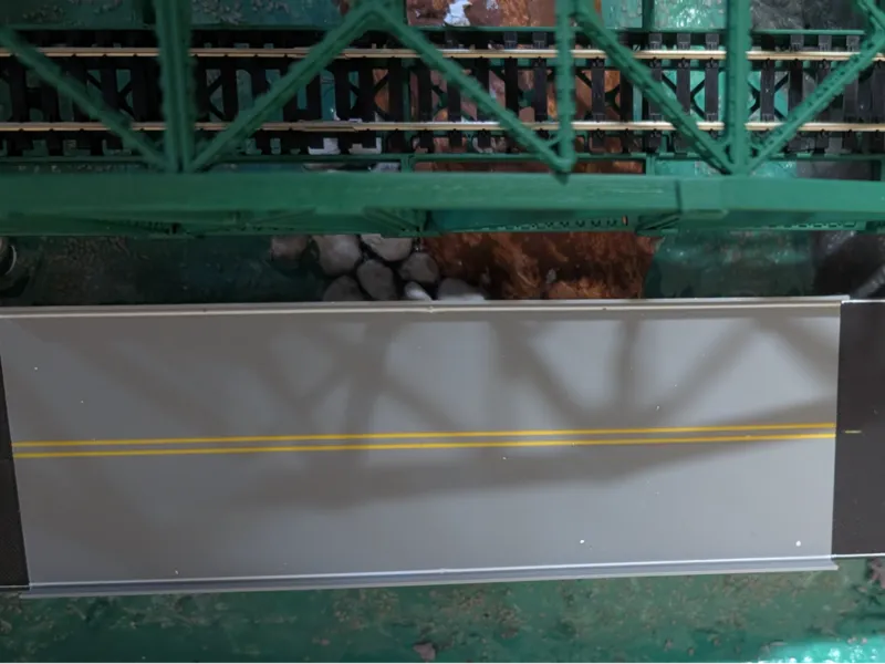 Ho Scale passenger car bridge