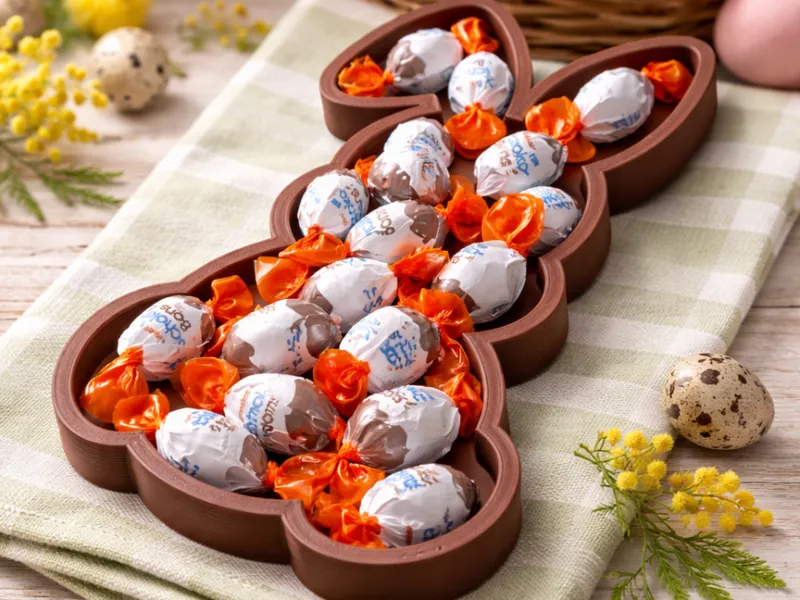 Easter Bunny Candy Tray