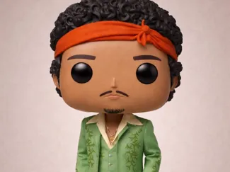 Pop Star Figure 3D- ( AI Generated )
