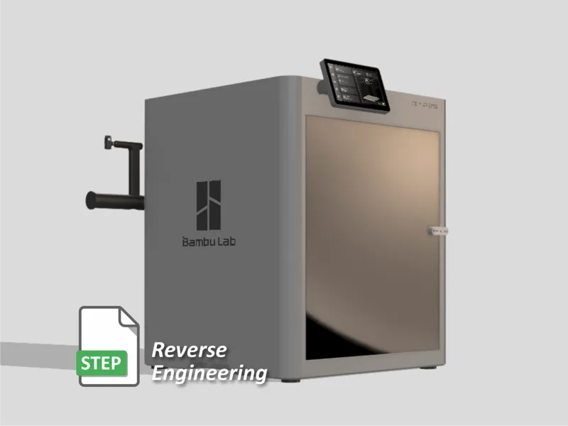 Bambu Lab P2S – STEP/CAD Model