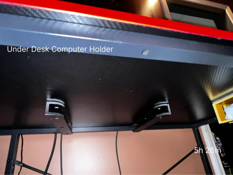 Under Desk Computer Holder