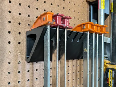 Jorgensen Clamp Pegboard Holder