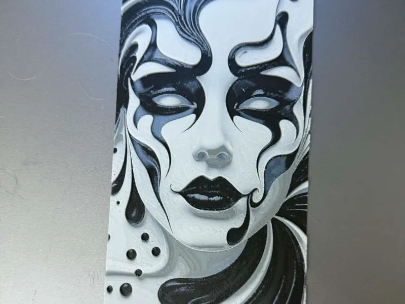 Black and white hueforge