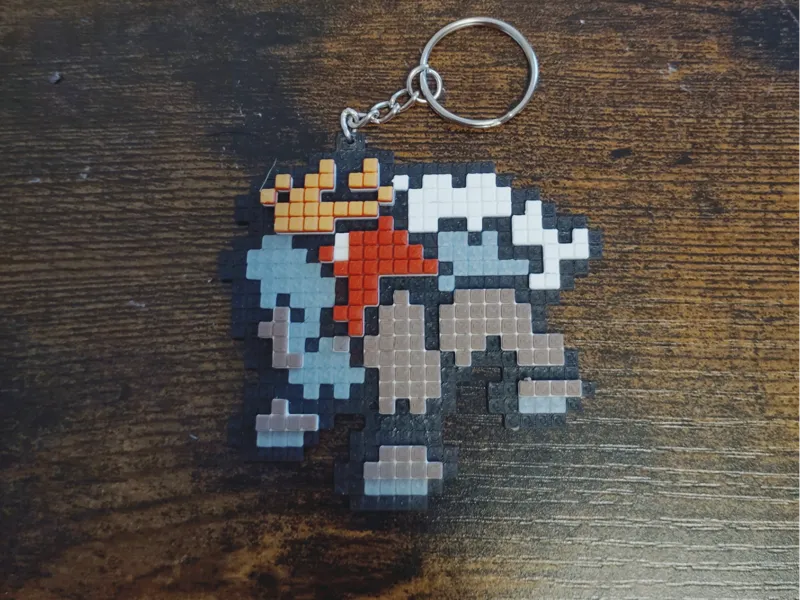 Pokemon Entei Pixel Art 