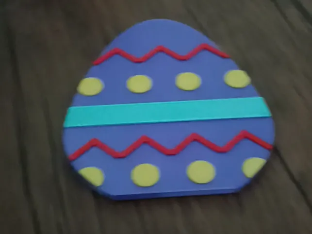 Easter egg coaster